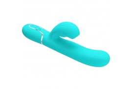 pretty love perlita vibrador punto g 3 en 1 multifunción verde agua