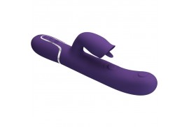 pretty love vibrador rabbit con licking morado