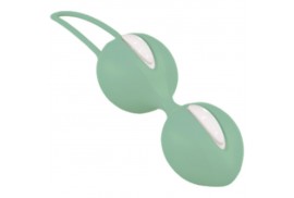 fun factory smartballs duo bolas pelvicas blanco verde pistacho