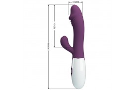 pretty love snappy vibrador punto g morado