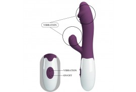 pretty love snappy vibrador punto g morado