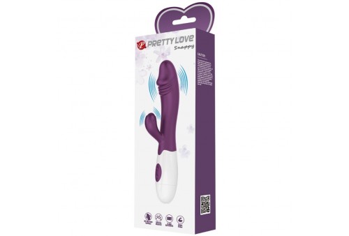 pretty love snappy vibrador punto g morado