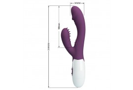 pretty love andre vibrador rabbit estimulador punto g morado