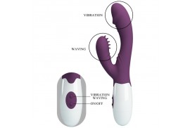 pretty love andre vibrador rabbit estimulador punto g morado