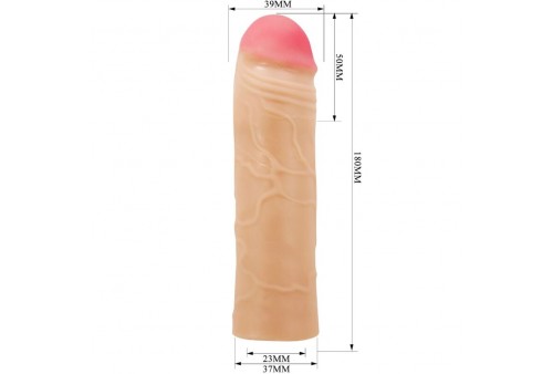 pretty love chane funda de pene extensora natural