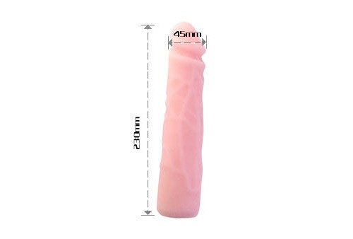 baile dildo silicona tacto piel realistico 23 cm