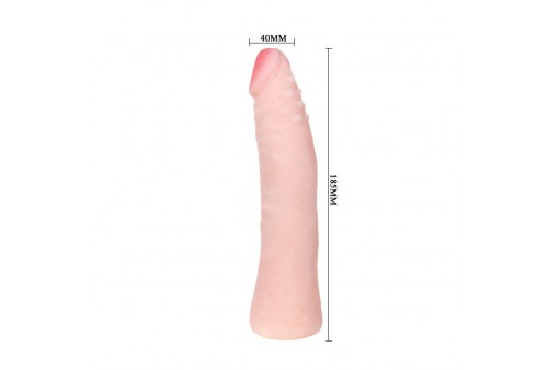 baile dildo silicona tacto piel realistico 19 cm color caja aleatorio