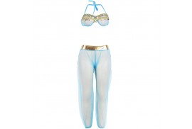 subblime set de lenceria india style azul s m