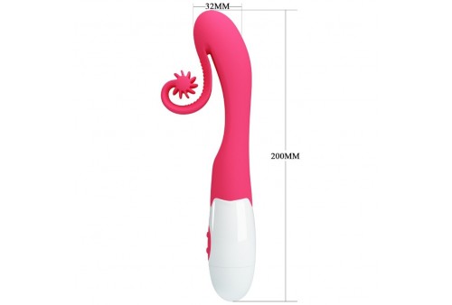 romance vibrador y estimulador 30 velocidades rosa