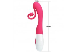 romance vibrador y estimulador 30 velocidades rosa