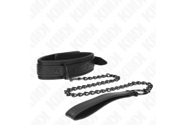 kink collar con correa 78 cm bondage de neopreno modelo 2 ajustable 375 x 495 cm