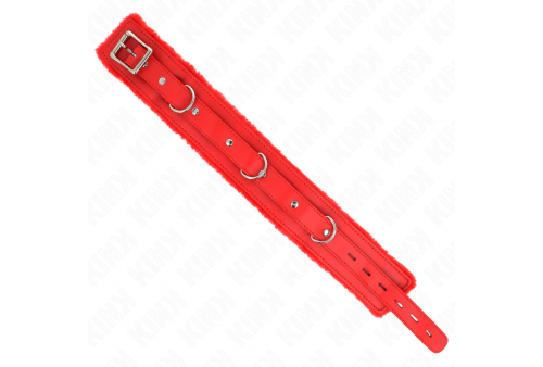 kink collar con correa 65 cm con restricciones rojo ajustable 36 42 cm x 55 cm