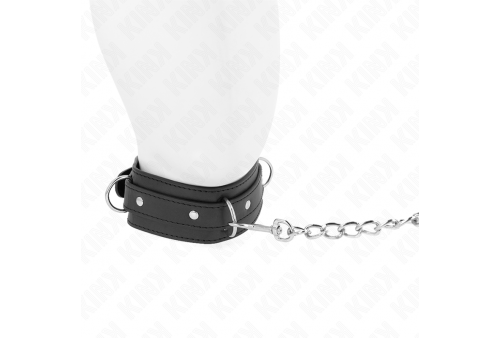 kink collar con correa 65 cm 3 anillos modelo 1 ajustable 38 49 cm x 5 cm