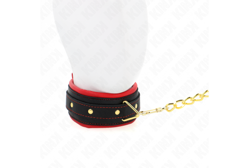 kink collar con correa de tejido liso ajustable 33 48 cm x 57 cm