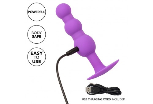 calexotics first time plug anal con triple cuencas 10 vibraciones violeta