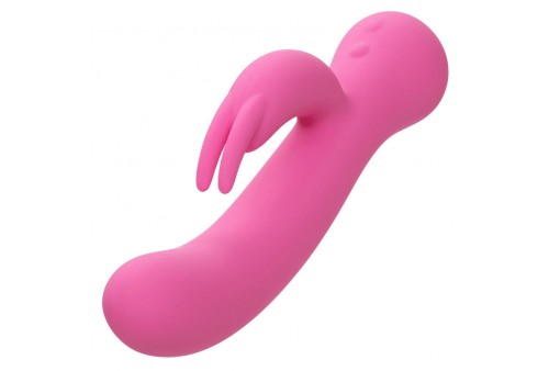 calexotics first time vibrador rabbit recargable rosa