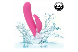 calexotics first time vibrador rabbit recargable rosa