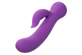 calexotics first time vibrador complaciente recargable morado