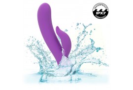 calexotics first time vibrador complaciente recargable morado