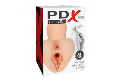 pdx plus pick your pleasure masturbador realístico xl natural