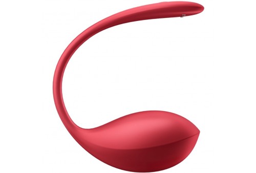 satisfyer shiny petal estimulador punto g control remoto rojo app gratuita