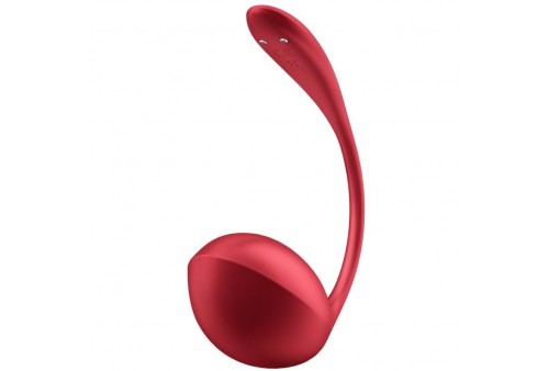 satisfyer shiny petal estimulador punto g control remoto rojo app gratuita