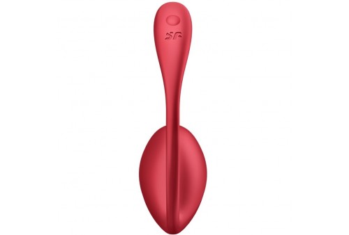 satisfyer shiny petal estimulador punto g control remoto rojo app gratuita