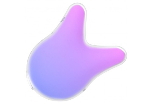 satisfyer mermaid vibes estimulador vibrador violeta y rosa