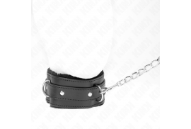 kink collar con correa 65 cm con restricciones negro ajustable 36 42 cm x 55 cm