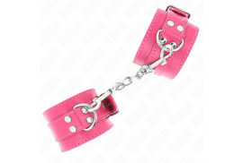 kink muñequeras fucsia con detalles en fucsia ajustable 20 28 cm x 55 cm