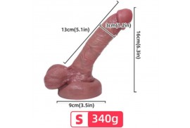 armony dildo realistico silicona liquida 13 cm