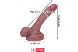 armony dildo realistico silicona liquida 17 cm