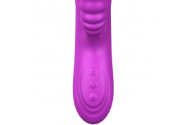 armony angelia vibrador multifuncion doble lengua efecto calor violeta