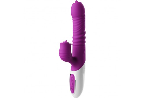 armony vibrador thrusting doble lengua efecto calor violeta