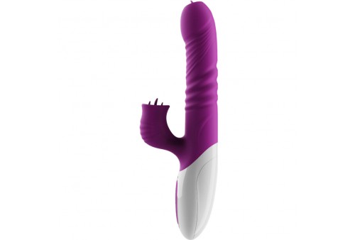 armony vibrador thrusting doble lengua efecto calor violeta