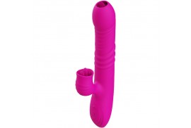 armony fanny vibrador multifuncion doble lengua efecto calor fucsia