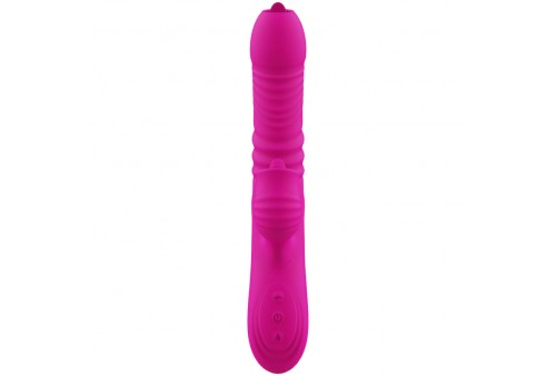 armony fanny vibrador multifuncion doble lengua efecto calor fucsia