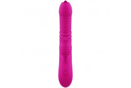 armony fanny vibrador multifuncion doble lengua efecto calor fucsia