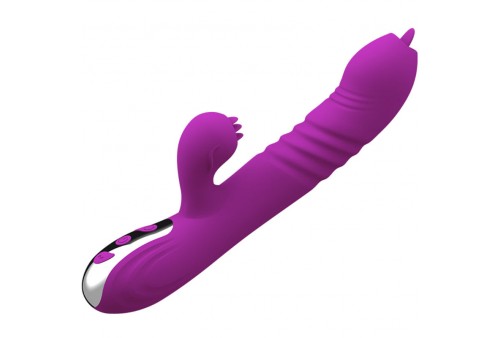 armony fairy vibrador multifuncion doble lengua efecto calor violeta