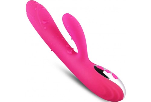 armony vibrador estimulador flexible efecto calor fucsia