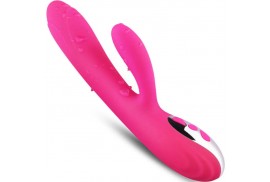 armony vibrador estimulador flexible efecto calor fucsia