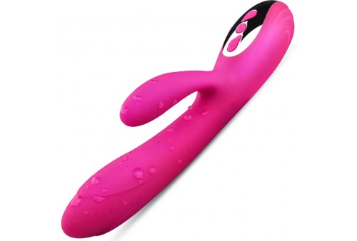 armony vibrador estimulador flexible efecto calor fucsia