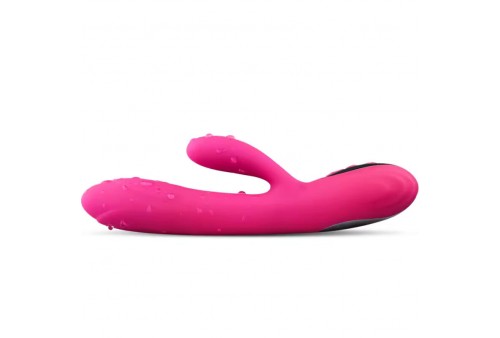 armony vibrador estimulador flexible efecto calor fucsia