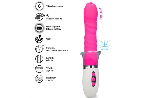 armony liberty vibrador thrusting con lengua