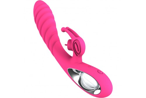 armony vicky vibrador rabbit con lengua pull ring fucsia