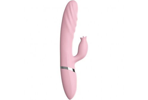 armony vibrador thrusting con lengua efecto calor rosa