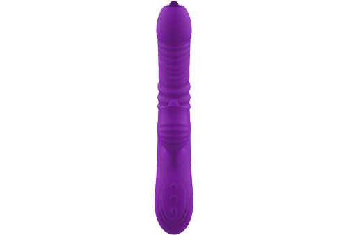 armony fully gspot vibrador rabbit con lengua estimuladora efecto calor violeta