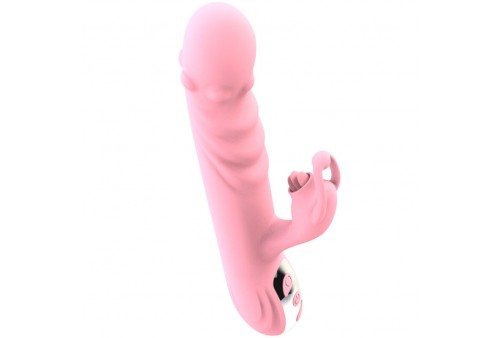 armony fully tongue vibrador con lengua estimuladora efecto calor rosa