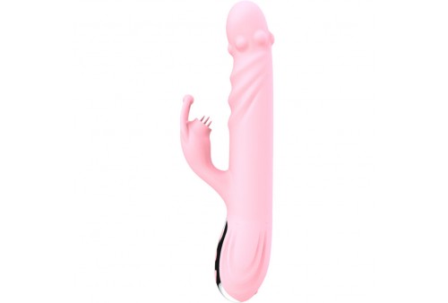 armony fully tongue vibrador con lengua estimuladora efecto calor rosa