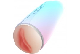 armony masturbador vibrador doble vagina boca rainbow